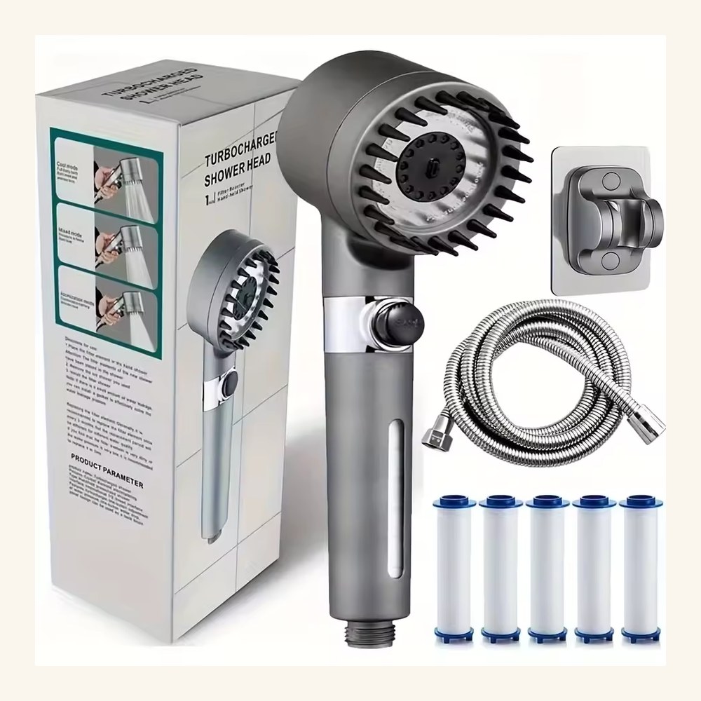 Pommeau Douche Turbo Filtrant